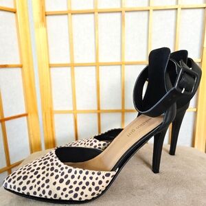Madden Girl Animal Print Heels (8.5)